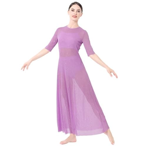 ODASDO 3pcs Women's Lyrical Dance Outfit