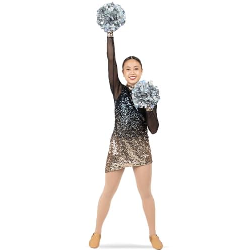 Unstoppable Alexandra Collection Women's Ombre Sequin Dance Dress