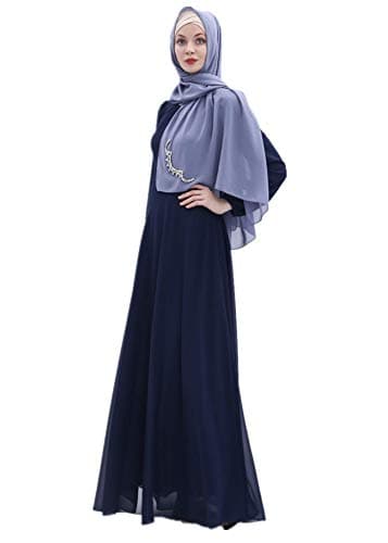 Muslim Long Dress Women Abaya Robe