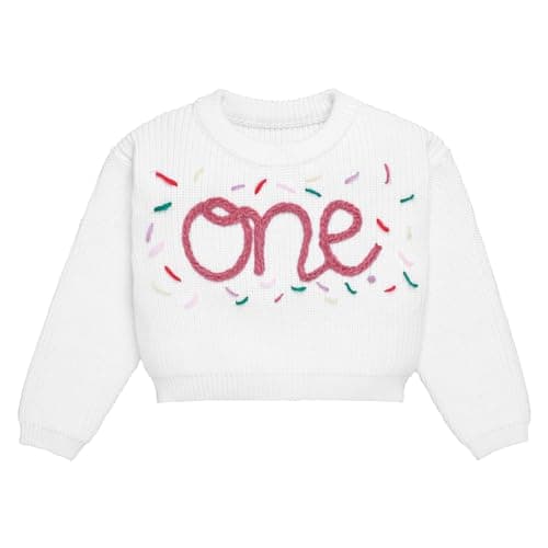 IDOPIP Toddler Girls' BohoEmbroidery Sweatshirt Outfit Fall Winter