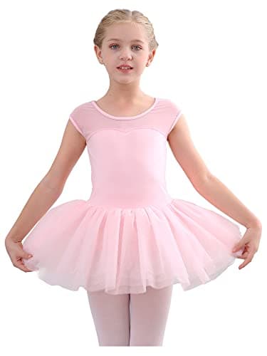 Stele Ballet Leotards with Tutu Skirt for Girls (Toddler/Child)