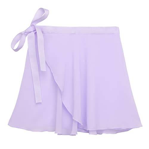 Zando Girls' Chiffon Ballet Wrap Skirts for Teens & Women
