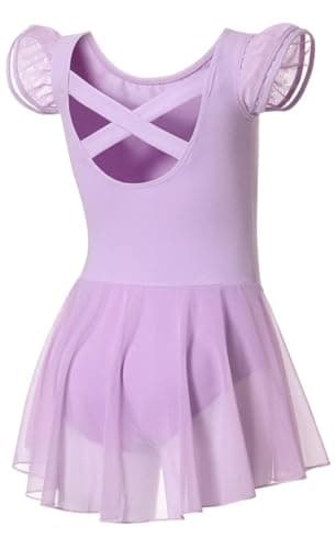 Girls' Ballet Leotards with Skirt
