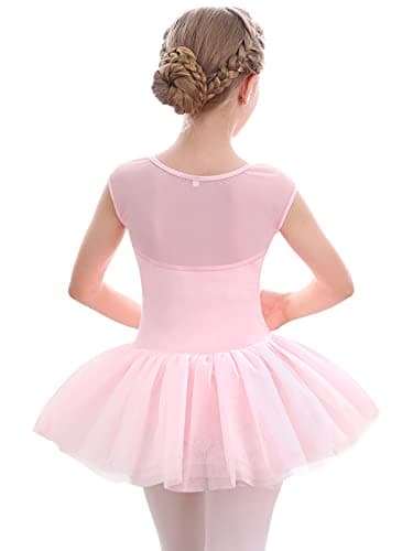 Stele Ballet Leotards with Tutu Skirt for Girls (Toddler/Child)