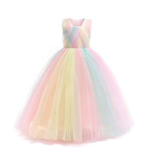 DPKM Formal Wedding Dress for Flower Girls Tulle Party Bridesmaids