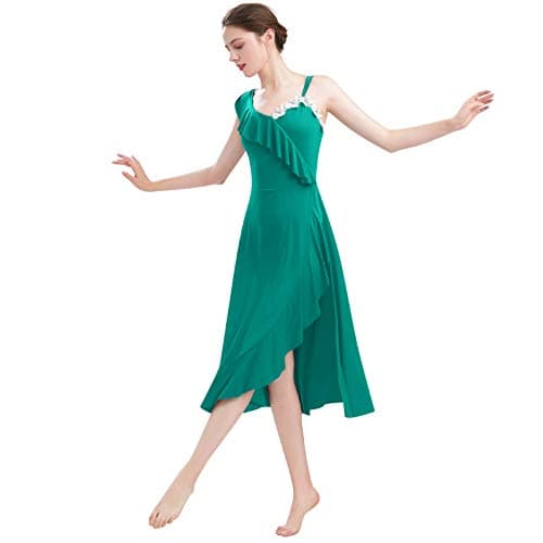 Women's Lyrical Dance Midi Dress