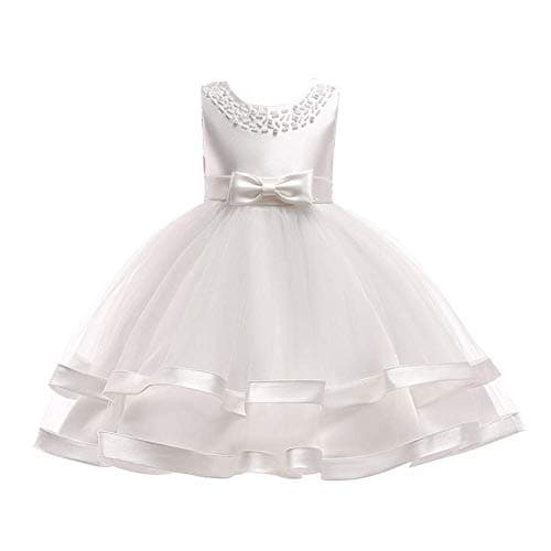 COMISARA 6M-9T Kids Pageant Flower Girl Dress for Weddings Party