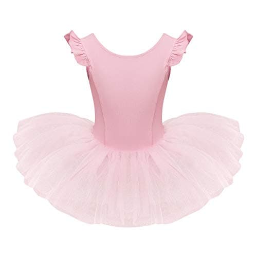 ODASDO Kids Ballet Dance Tutu Dress for Girls 18M-6Y