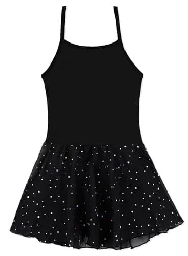 Nude Toddler Ballet Leotard and Skirt for Girls 2-10 Years
