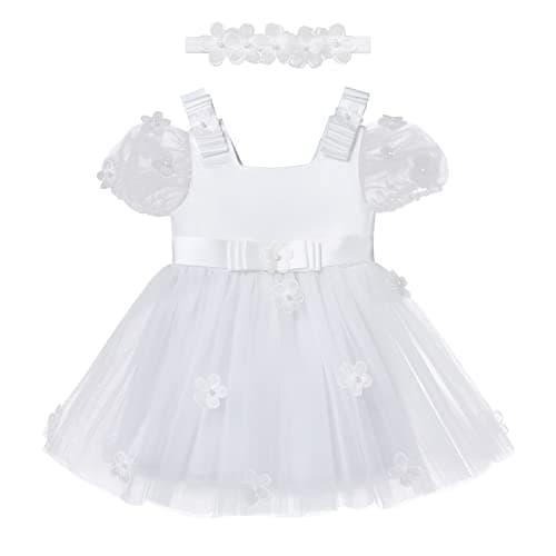 Infant Baptism Wedding Party Dress