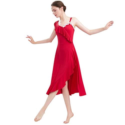 Women's Lyrical Dance Midi Dress