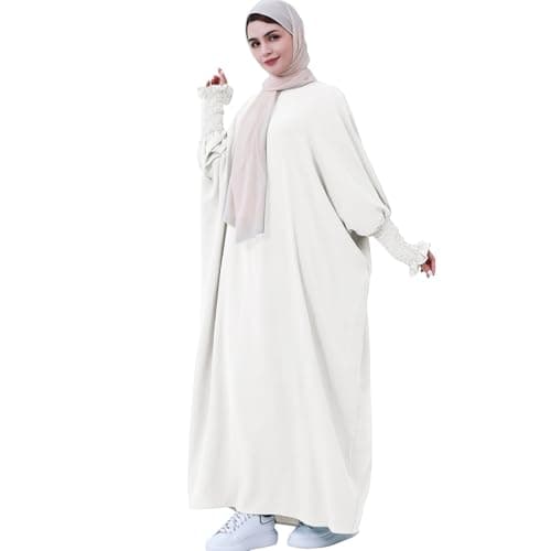 Lenmipot Islamic Women's Abaya for Middle Eastern Eids and Prayers