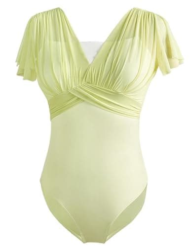Daydance Green Lyrical Ballet Leotards for Women & Teen Girls
