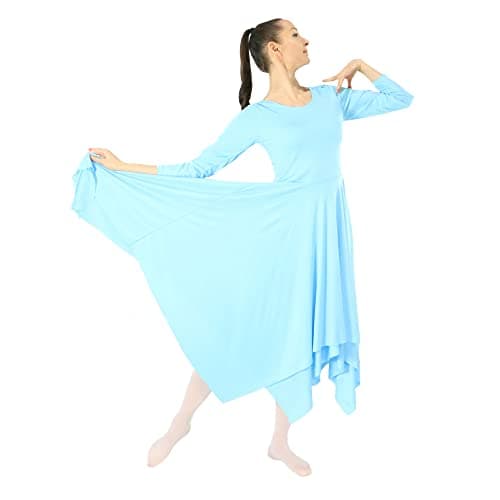 Danzcue Women's Long Sleeve Dance Dress for Spirit Celebration