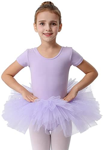 Danswan Glitter Skirt Ballet Tutu for Toddler Girls