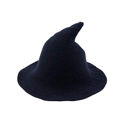 URFUN Women's Wool Witch Hat for Halloween Party