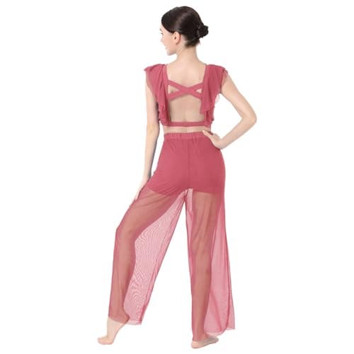 Women's Lyrical Dance Costumes Set