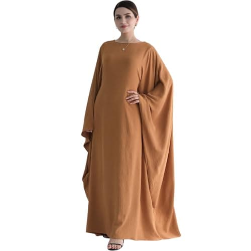 Lenmipot Women's Modern Muslim Abaya Dressdzić