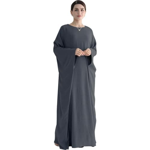 Lenmipot Women's Modern Muslim Abaya Dressdzić