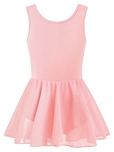 MERIABNY Tank Design Ballet Leotard for Girls 3-9