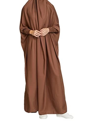 Muslim Women's One-Piece Abaya Dress