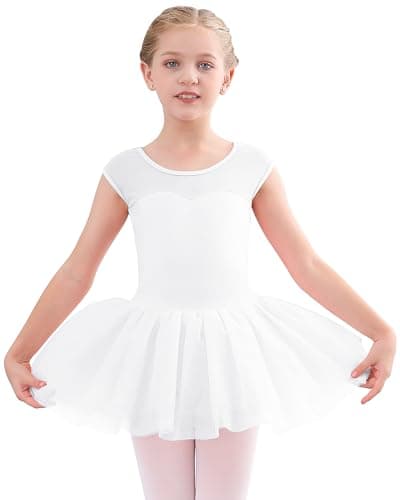 Stele Ballet Leotards with Tutu Skirt for Girls (Toddler/Child)