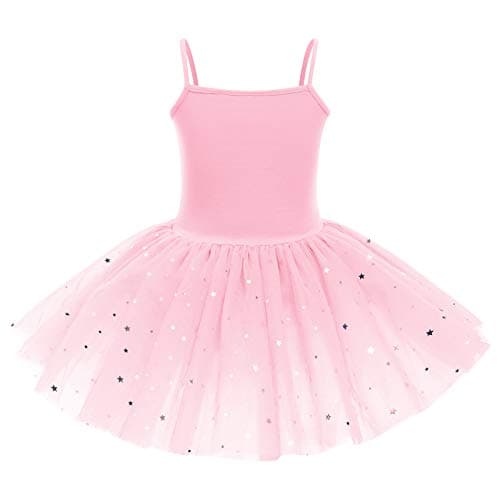 ODASDO Girls' Tutu Leotard and Ballet Dress for Toddler Kids (Ages 3-10)