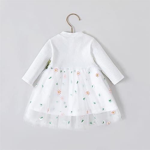 PATPAT Girl's Tulle Tutu Party Dress Formal Flower Princess