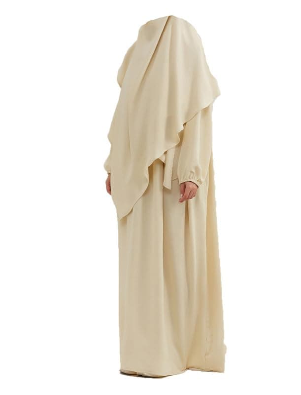 Women's Muslim Prayer Dress with Hijab
