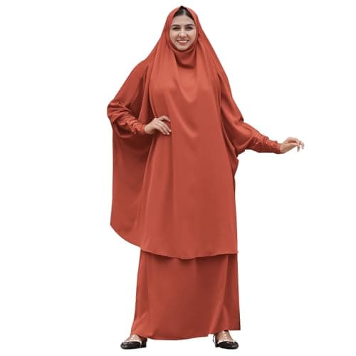 Women Muslim Prayer Dress Set