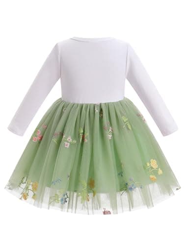 ODASDO Baby Girls First Birthday Tutu Dress with Bowknot Headband