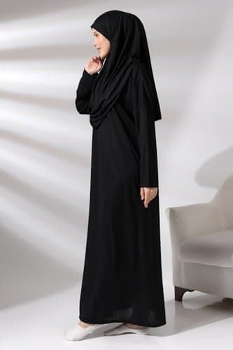 ihvan Online Muslim Women's Prayer Dress, Hijab Abaya Gift for Eid Ramadan