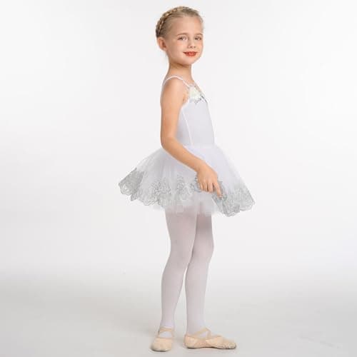 AFAVOM Sequin Ballet Camisole Dress for Toddler Girls
