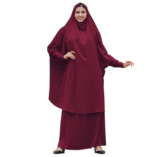 Women Muslim Prayer Dress Set