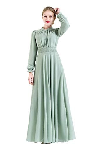 Long Sleeve Muslim Women's Dress
