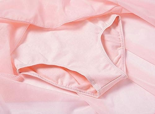MdnMd Girls' Ballet Leotards with Skirt for Toddlers