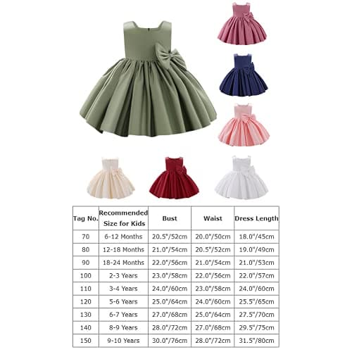 Flower Girl Bowknot Tutu Dress for Kids Baby Princess
