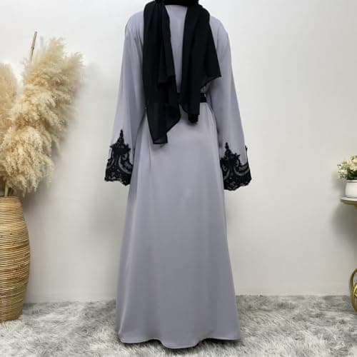 AFAVOM Women's Embroidered Turkey Abaya Dress