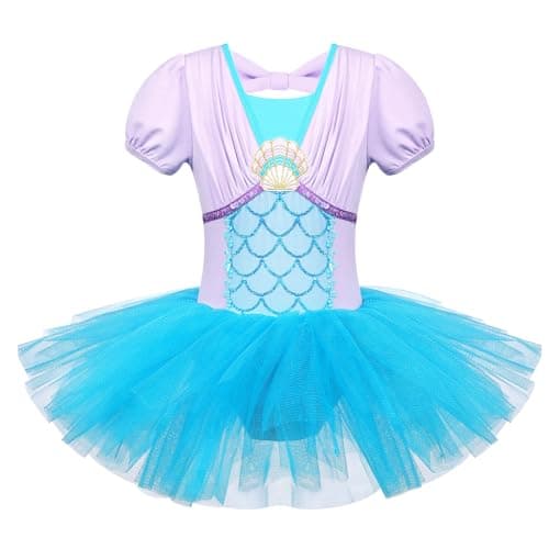 BAOHULU Girls' Ballet Dance Tutu Leotard 3-8 Years