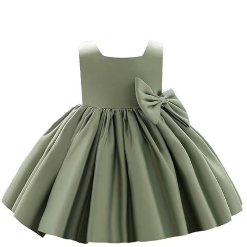 IADOER Toddler Girl Flower Princess Wedding Dress