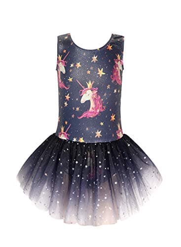 Sparkly Snowflake Tutu Leotard for Toddlers Dance and Gymnastics