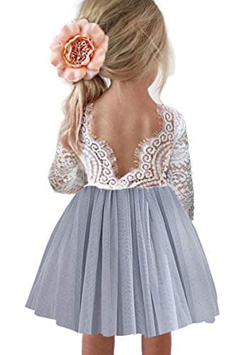 Girl Toddler Tulle Lace Dress