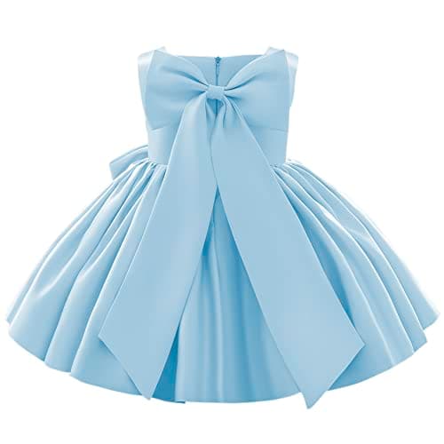 IDOPIP Kids' Princess Tutu Dress for Birthday & Wedding 6M-10T