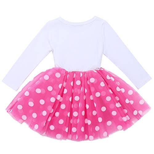 ODASDO Baby Girls Toddler Kids Birthday Party Dresses