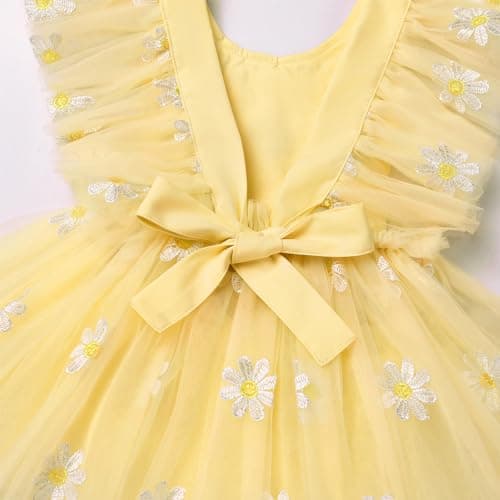 Infant Baby Girls Strawberry Flower Flutter Sleeve Romper Dress Outfits