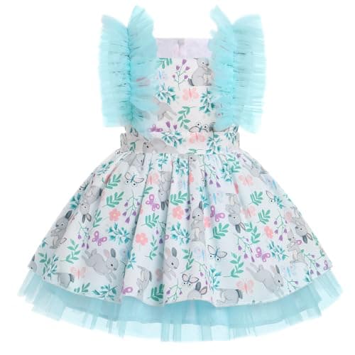 Newborn Infant Baby Girl Birthday Party Dress Romper