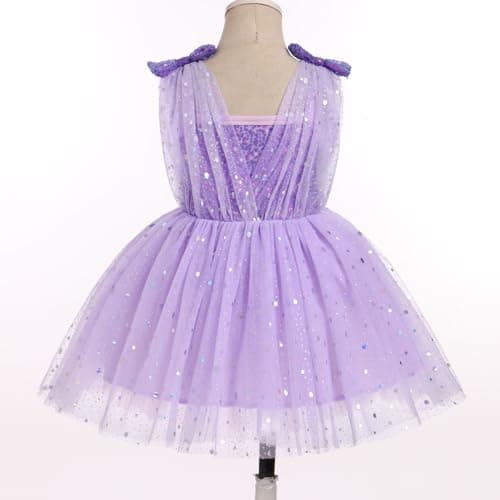 Toddler Girls Sequin Tutu Princess Dress
