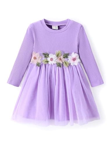 PATPAT Girl's Tulle Tutu Party Dress Formal Flower Princess