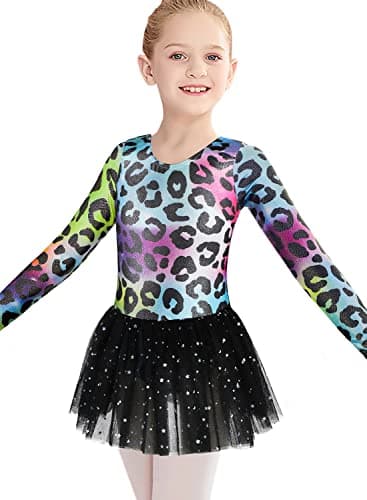 Belovance Girls Gymnastics Skirted Leotards Ballet Tutu