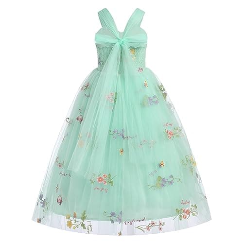 Flower Girl Dresses with Floral Embroidery